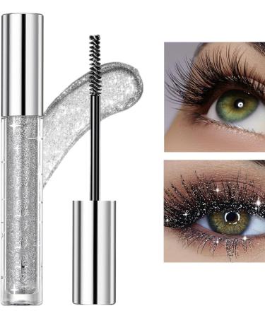 Sparkling Mascara - Long-lasting mascara and glitter enhancer for shimmering and brilliant lashes for parties | Excellent mascara for sparkling lashes with diamonds  - Buy Online on GoSupps.com