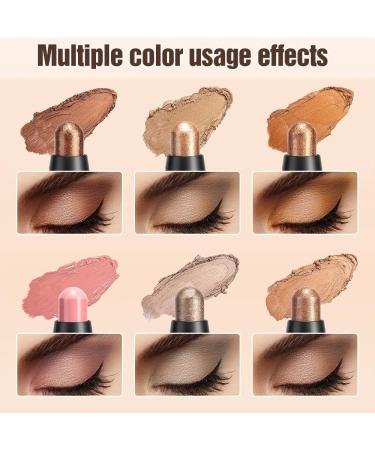 3PCS Eyeshadow Stick Set 2024 New Waterproof Eyeshadow Pen Eyeshadow Shimmer Stick Long Lasting Eye Shadow Stick Make Up Eyeshadow Matte Cream Eyeshadow Stick(Colourful-B) - Buy Online on GoSupps.com