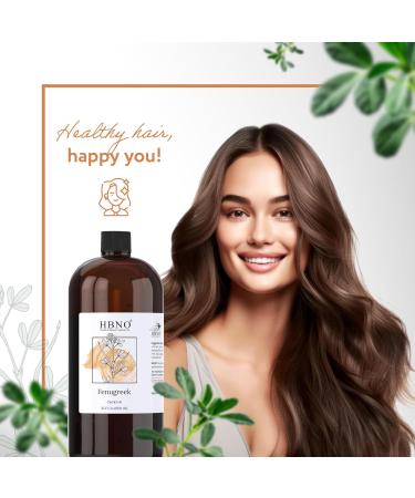 HBNO Fenugreek Oil - Huge 32 oz (960 ml) Value Size - Ideal for Shampoos Soaps Diffusers Lotions and Skin Care Products Fenugreek 32 Fl Oz (Pack of 1) - Buy Online on GoSupps.com