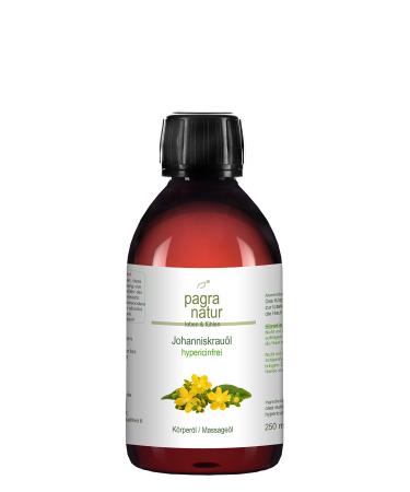 pagra natur St. John's wort oil hypericin-free 250 ml - massage oil