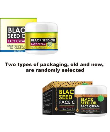 Organic Cold Pressed Black Seed Oil Face Moisturizer Cream - Deeply Nourishing Unisex Facial Cream for Tightening and Lifting Anti-Aging Reduces Fine Line GMO-Free Cruelty-Free 1.76 Fl Oz - Buy Online on GoSupps.com