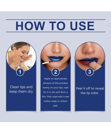 Peel Off Lipstick | 2ml Long-Lasting Non-Sticky Lip Gloss | Peel Off Labial Varnish For Women Girls Wife Sister Family Friends Travel Travel Business Stage Appointment - Buy Online on GoSupps.com