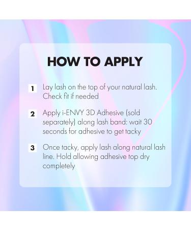 i-ENVY V-Shaped Volume Strip Lashes - Dramatic Soft Reusable Cat Eye Fluffy Falsies (01) - Trendy Spiky Extensions for Stunning Looks - Buy Online on GoSupps.com