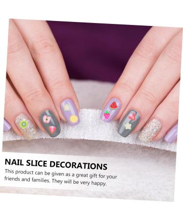 Beavorty 24 Boxes Fruit Slice DIY Manicure Space Beads Nail Art 3d Fruit Slices Fruit Nail Art Slices Earring Making Charms Stuffing 3d Nail Stickers Fruit Nail Slices Set Polymer Clay - Buy Online on GoSupps.com