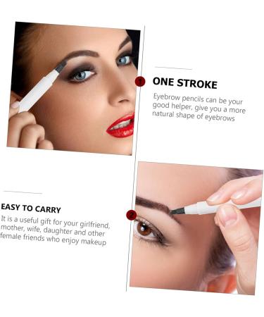 HAPINARY 4pcs Four Forked Eyebrow Pencil Anti-perspiration Eyebrow Pens Four-head Eyebrow Pens Cosmetic Abs - Buy Online on GoSupps.com