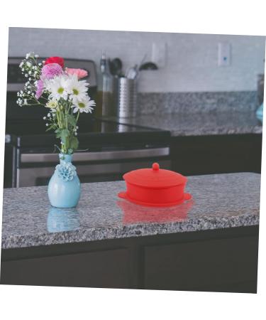 Frcolor High-Temperature Silicone Mini Wax Stop Pot - Hair Removal Red Accessories - International Shipping Available - Buy Online on GoSupps.com