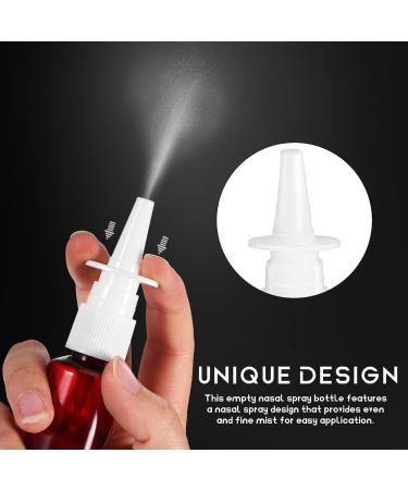 Magiclulu Nasal Spray Bottle - 30ml Refillable Sinus Spray & Salt Water Wash | 5 Pack - Buy Online on GoSupps.com