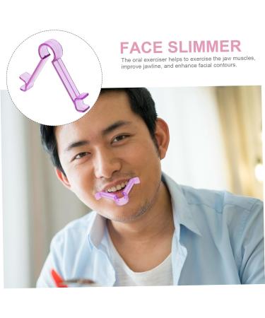 HAPINARY Lip Muscle Trainer Face Exerciser Muscle Exerciser Lip Trainer Oral Exerciser Face Exerciser Lips Lift Smile Corrector Lift Tightener Lips Trainer Lips 9.30X7.70X1.50CM Purple - Buy Online on GoSupps.com
