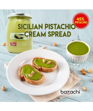Pisti Sicilian Pistachio Cream Spread - 600g (pack of 2 2 count) pack of 2 2 - Buy Online on GoSupps.com