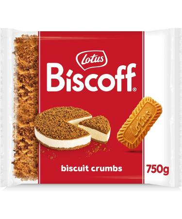 Lotus Biscoff Biscuit Crumbs (750g) - Crushed Biscoff Biscuits - Biscuit Crumb - Perfect for Baking (1)
