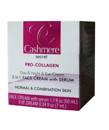 Cashmere Secret 2 in 1 Pro Collagen Day and Night Eye Cream 0.24 OZ