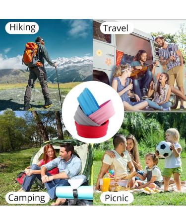 Ecoart Silicone Collapsible Bowl - Gray (L) | Perfect for Travel, Camping, and Hiking - Buy Online on GoSupps.com