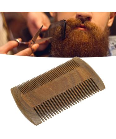 Double-Sided Wooden Lice Comb | Wide & Fine Teeth for Louse Removal & Beard Grooming - Perfect for Men - Buy Online on GoSupps.com