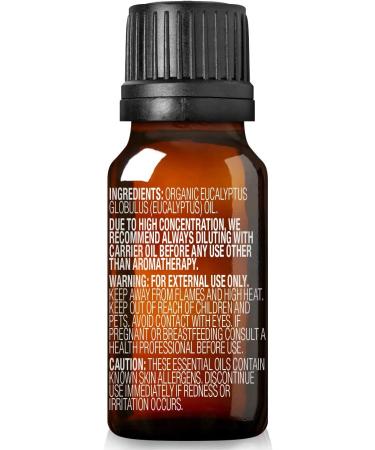 Cliganic 100% Pure Eucalyptus Essential Oil (10 ml) - Therapeutic Grade Aromatherapy - Buy Online on GoSupps.com