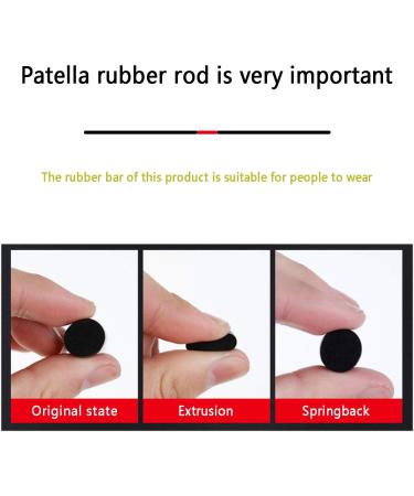 RUNBACH Patella Knee Braces 2 Pack - Knee Pain Relief & Stabilizer Support for Sports - Black - Buy Online on GoSupps.com