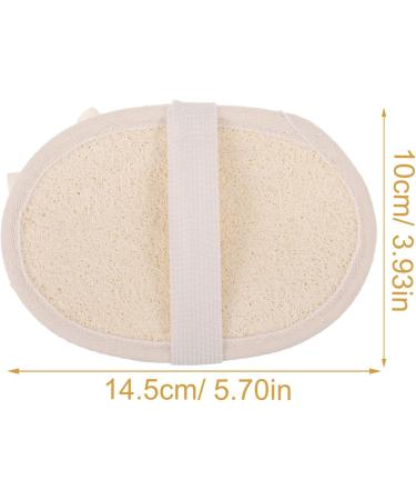 FOMIYES Bath Loofah Shower Sponge | Exfoliating Body Wash Scrubber | Soft Mesh Pouf & Dual-Sided Deep Cleansing Bath Scrunchies - Buy Online on GoSupps.com