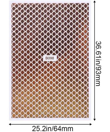 Adhesive Waterproof Fish Pattern Manicure Shining Decals Nail Art Decoration 3D Stickers Nail Sticker(5) Style5 - Buy Online on GoSupps.com