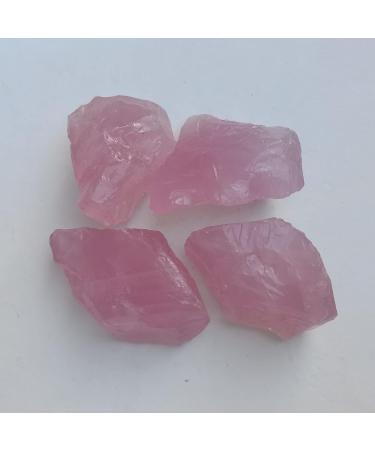 Crystal 200g Natural Raw Pink Rose Quartz Crystal Rough Stone Specimen Crystal Love Natural Stones and Minerals Fish Tank Stone Can be Used for Full of Texture (Size : 130-160g) - Buy Online on GoSupps.com
