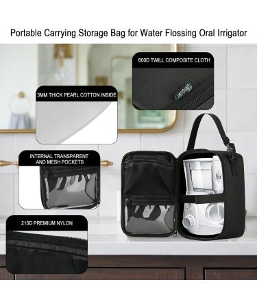 Beautyflier Water Flosser Travel Bag - Portable Storage for Waterpik | Protective Carrying Case for Teeth Care Accessories - Buy Online on GoSupps.com
