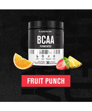 Jacked Factory Nitrosurge Shred Thermogenic Pre-Workout in Blueberry Lemonade & BCAA in Fruit Punch for Body Recomposition Muscle Building and Recovery - Buy Online on GoSupps.com