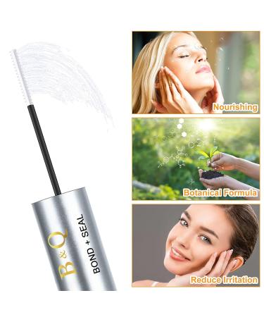 Lash Bond and Seal 10ML - Long Lasting Waterproof Cluster Lash Glue - 48-72 Hours Hold - Mascara Wand - Black 10ML - Buy Online on GoSupps.com