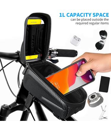 Wantil Waterproof Bicycle Bag & Cell Phone Holder - Perfect Navigation Accessory for Mountain & Racing Bikes | Shop Now - Buy Online on GoSupps.com