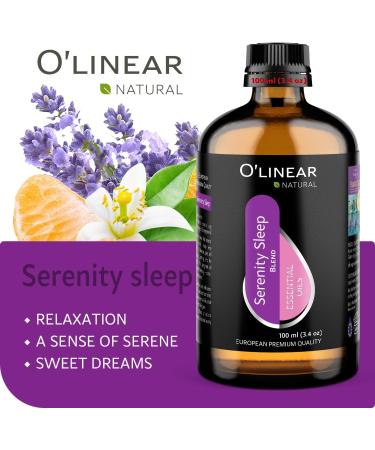 Natural Calm Serenity Sleep Essential Oil Blend - Pure Aromatherapy Oils for Dream and Relaxation Perfect for Diffuser - Lavender Orange Sage and Neroli Essential Oils - Long Lasting Sleep Support Serenity Sleep Blend 3.  - Buy Online on GoSupps.com