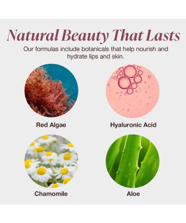 Mineral Fusion Syrah 2-in-1 Lip & Cheek Stain - Bright Red, Long-Lasting Matte Color - 0.10 fl oz - Buy Online on GoSupps.com