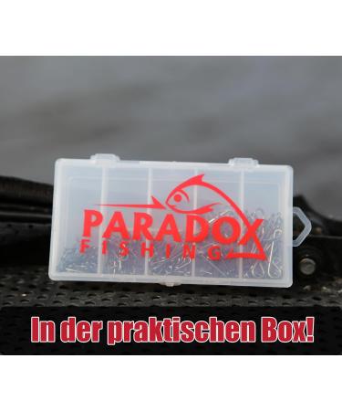 Paradox Fishing Knotless Connector Set - 125 Pieces (14mm - 20mm) | No Knot Fishing Line Connector & Swivel Accessories for Seamless Fishing - Buy Online on GoSupps.com