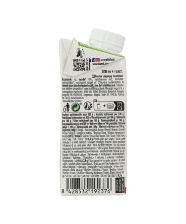 Buy EcoMil Organic Cashew Cooking Cream - 200 ml | Plant-Based & Dairy-Free Cashew Cuisine - Buy Online on GoSupps.com