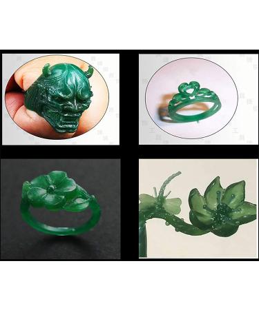 Zevipe 6pcs Jewelry Wax Ring Casting Mold Set - Carving and Moulding Wax Hole Tube - Buy Online on GoSupps.com