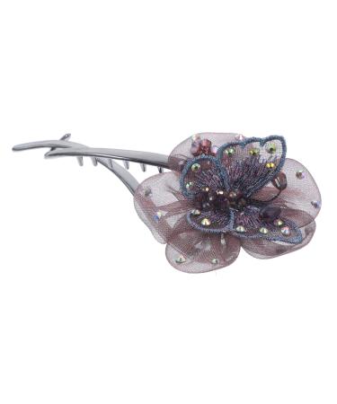 MAGICLULU Headgear Hair Barrettes Hair Clip Hair Pin Clips for Thick Hair Rhinestone Headpiece for Women Rhinestone Barrettes for Women Twist Clips for Hair Barrettes for Hair Twist