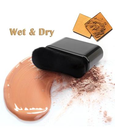 Self Tan Blending Brush - Vegan Body Brush for Effortless and Flawless Self Tanner Application Achieve Professional Tanning Results (UV Black 1 Count) - Buy Online on GoSupps.com