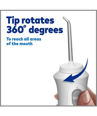 Waterpik Cordless Pearl Water Flosser - Rechargeable & Portable, ADA Accepted - WF-13 White | Teeth & Gum Care - Buy Online on GoSupps.com