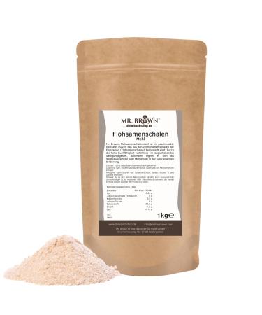 1kg psyllium husk flour ground powder vegan 99% purity 1 kg - powder - Buy Online on GoSupps.com