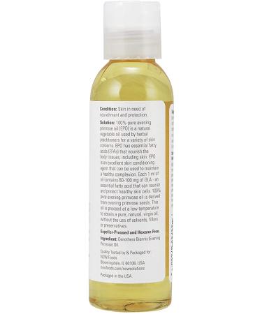 Buy Now Foods Evening Primrose Oil 4 fl oz | Premium Health Benefits - Buy Online on GoSupps.com