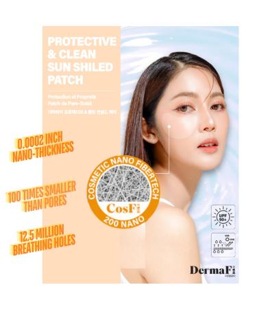 Buy DermiFi Protective & Clean Sun UV Shield Patch - Breathable Transparent Korean Beauty (1 Pair 5 Pack) - Nano-Thin Sun Protection - Buy Online on GoSupps.com