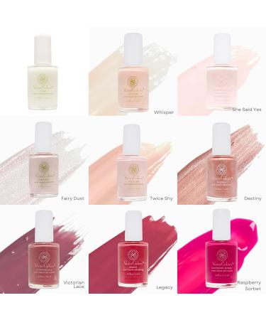 Shop Honeybee Gardens Water-Based Nail Enamel - Eco-Friendly Odorless Clear Polish (0.5 fl oz) - International Shipping - Buy Online on GoSupps.com