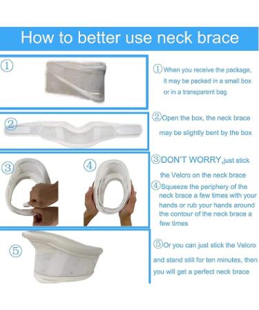 Spuzzo Neck Correction Repair Collar - Breathable Back Support Bandage for Optimal Spine Alignment & Nerve Stress Relief | International Shipping Available - Buy Online on GoSupps.com