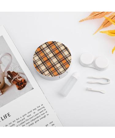 Buy Beige Portable Contact Lens Case | Travel Contact Lens Storage Box - International Shipping Available - Buy Online on GoSupps.com