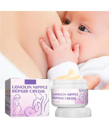 Lanolin Nipple Repair Cream nipple ointment nipple cream nipple balm for sore cracked nipples manifold moisture and maintains dry skin actively moisturizes 30g 01