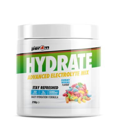 Per4m Hydrate Advanced Electrolyte Mix (210g) Vers en gomme - nergie et endurance - Electrolytes