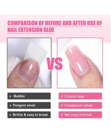 Hard Gel Builder for Nails | Clear Nail Extension & Strengthening Gel | Ideal for Manicure & Nail Art Beginners - Buy Online on GoSupps.com