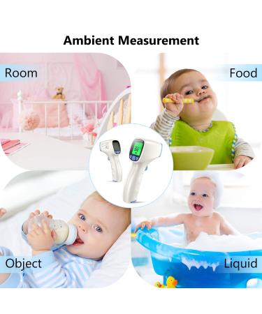 Jumper Medical Forehead Thermometer - Non Contact, Instant Reading for Kids and Adults (Sky Blue) - Buy Online on GoSupps.com