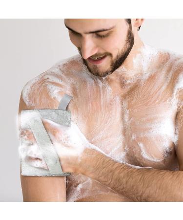 GSAFEME Exfoliating Bath Sponge - Bamboo Charcoal Body Scrubbers for Daily Skincare - Buy Online on GoSupps.com