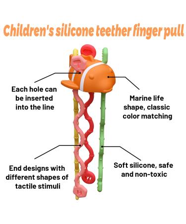 Baby Silicone Teething Ring | BPA-Free Dental Aid & Gripping Toy for 3+ Months | Soothes Gums & Promotes Motor Skills - Buy Online on GoSupps.com