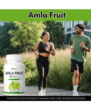 Mysurty Amla Fruit Capsules | amlafruit Extract | Amla Supplement | Capsules for Men & Women - 60 Capsules (Pack 1) - Buy Online on GoSupps.com
