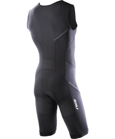 2XU Men's Twin Rail Chamois Compression Trisuit | Performance Triathlon Suit - Buy Online on GoSupps.com