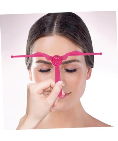 Angoily 3 Pcs Eyebrow Template Eyebrow Ruler Eyebrow Makeup Stencil Template Ruler Portable Protractor - Buy Online on GoSupps.com