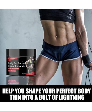 DUBUSH Abs Sculpting Cream Fat Burner Sweat Cream Muscle Growth Enhancement Hot Cream Anti Cellulite Firming Cream for Belly and Arms Slimming Cream for Women and Men - Buy Online on GoSupps.com